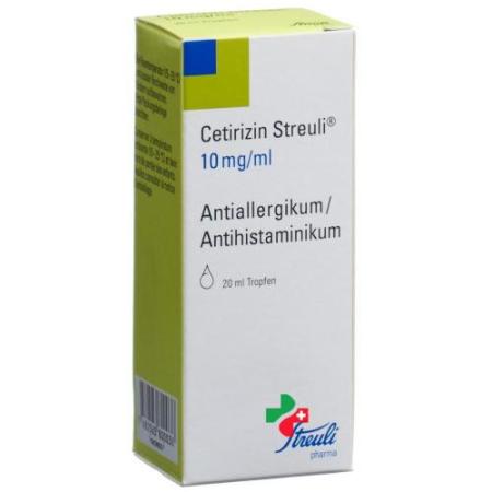 Cetirizin Streuli 10 mg/ml 20 ml Tropfen  - PrimeCare Global